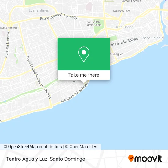 Teatro Agua y Luz map