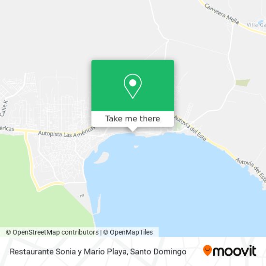Restaurante Sonia y Mario Playa map
