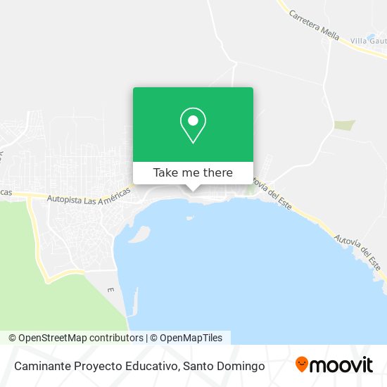 Caminante Proyecto Educativo map