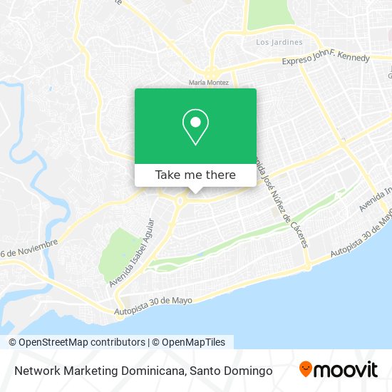 Network Marketing Dominicana map
