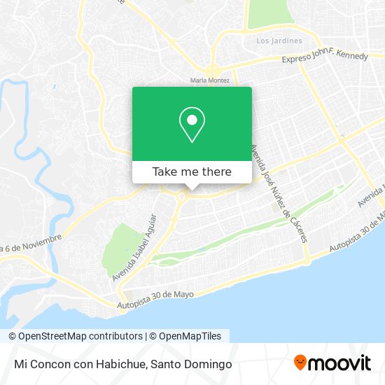 Mi Concon con Habichue map