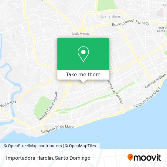 Importadora Harolin map