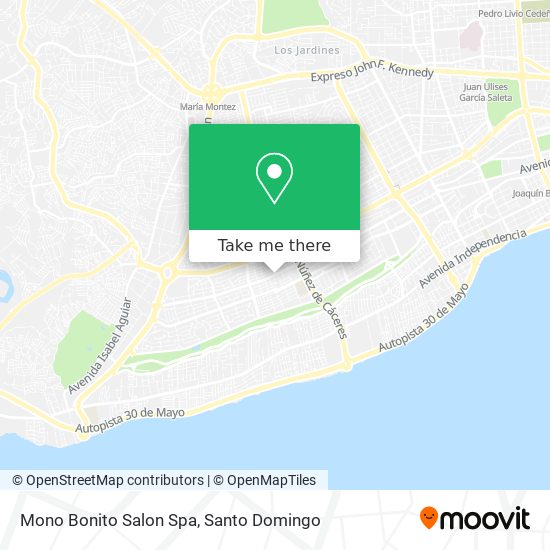 Mono Bonito Salon Spa map