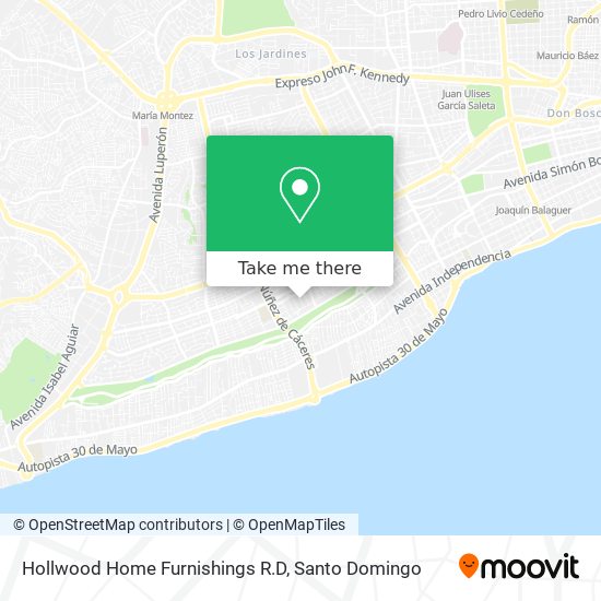 Hollwood Home Furnishings R.D map