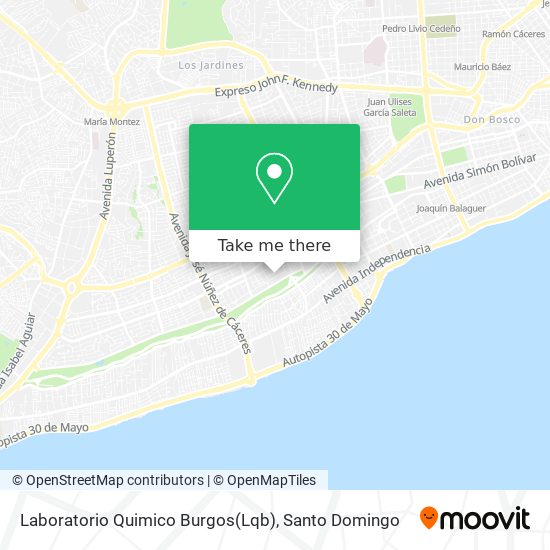 Laboratorio Quimico Burgos(Lqb) map