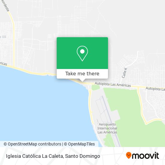 Iglesia Católica La Caleta map