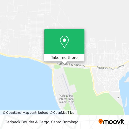 Mapa de Caripack Courier & Cargo