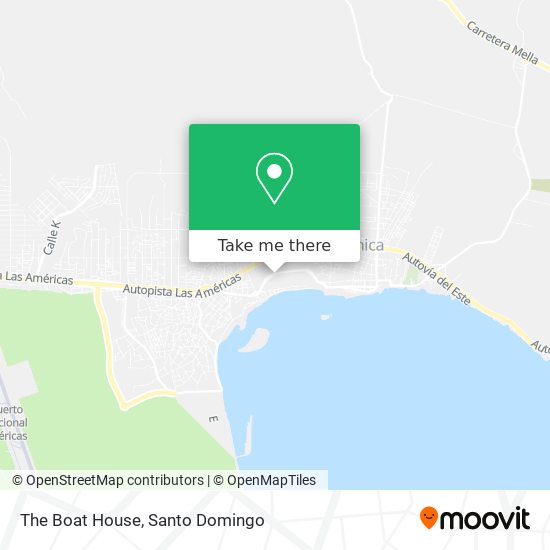 Mapa de The Boat House