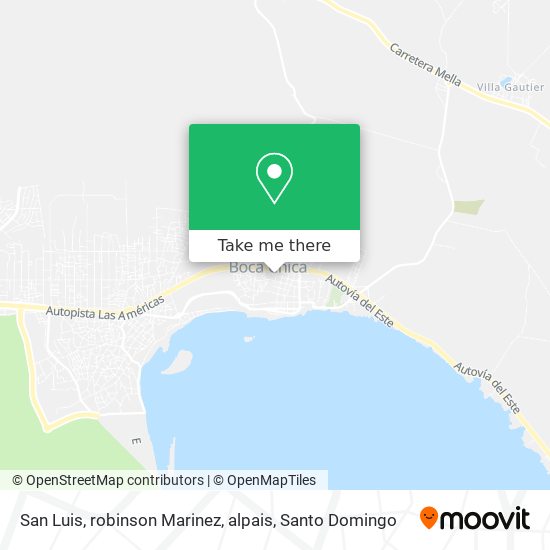 San Luis, robinson Marinez, alpais map