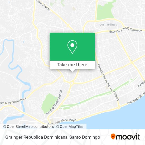 Mapa de Grainger Republica Dominicana