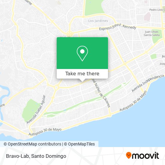 Bravo-Lab map