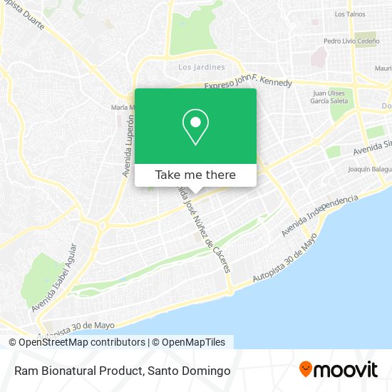 Ram Bionatural Product map