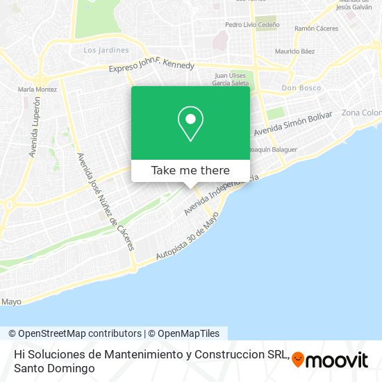 Hi Soluciones de Mantenimiento y Construccion SRL map