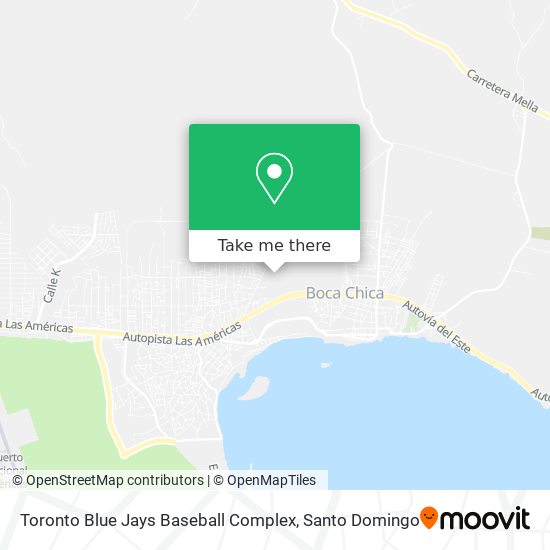 Mapa de Toronto Blue Jays Baseball Complex