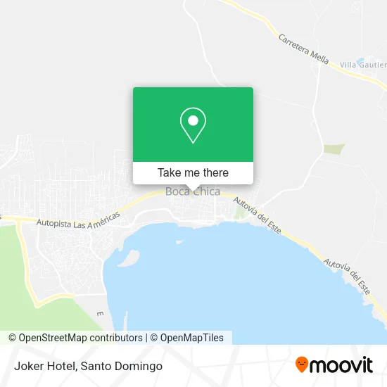 Joker Hotel map