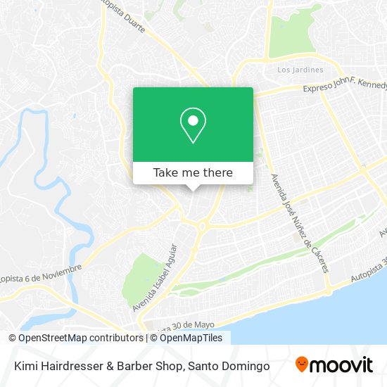 Kimi Hairdresser & Barber Shop map