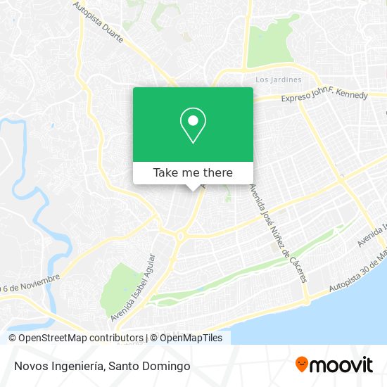 Novos Ingeniería map
