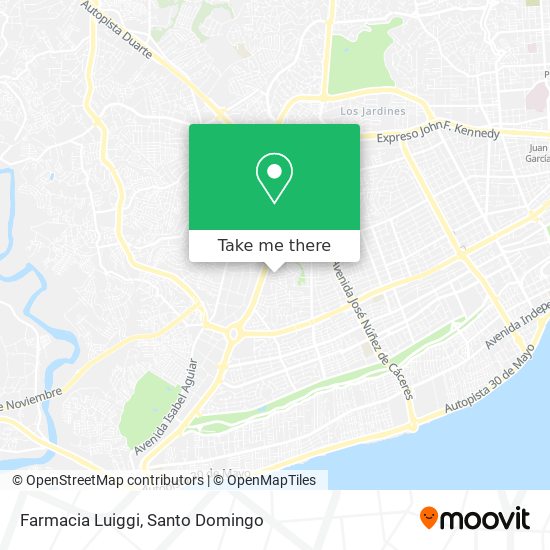 Farmacia Luiggi map