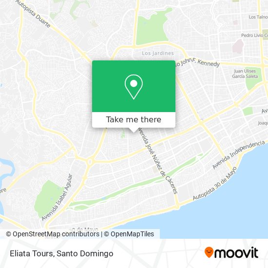 Eliata Tours map