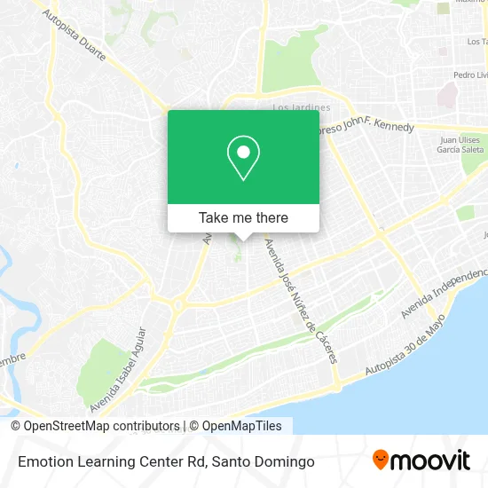 Emotion Learning Center Rd map