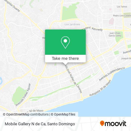 Mobile Gallery N de Ca map