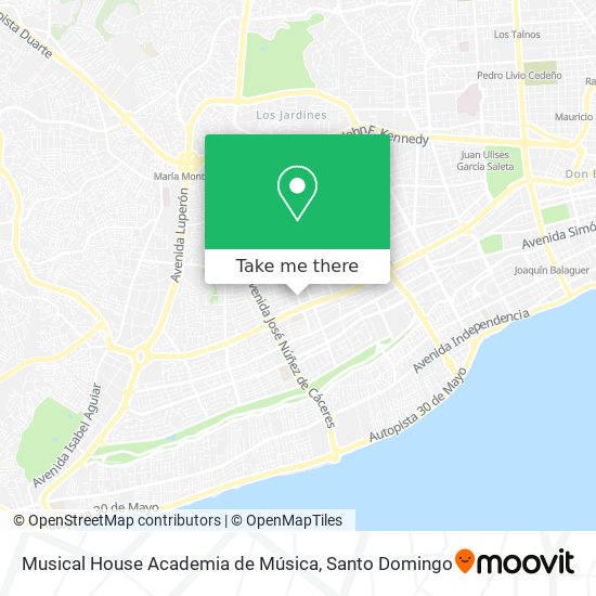 Musical House Academia de Música map