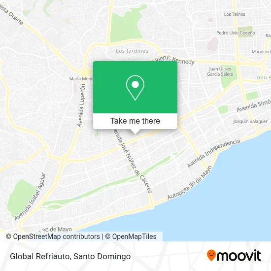 Global Refriauto map