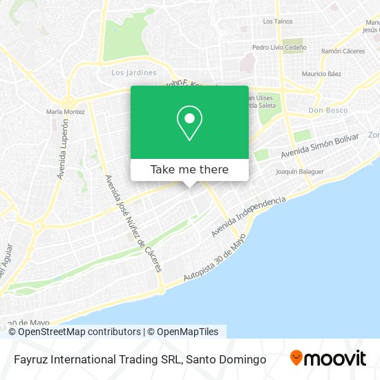 Mapa de Fayruz International Trading SRL