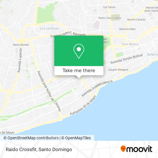 Raido Crossfit map