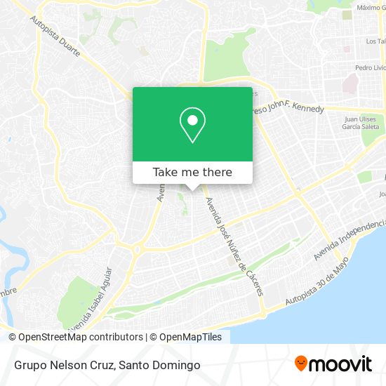 Grupo Nelson Cruz map