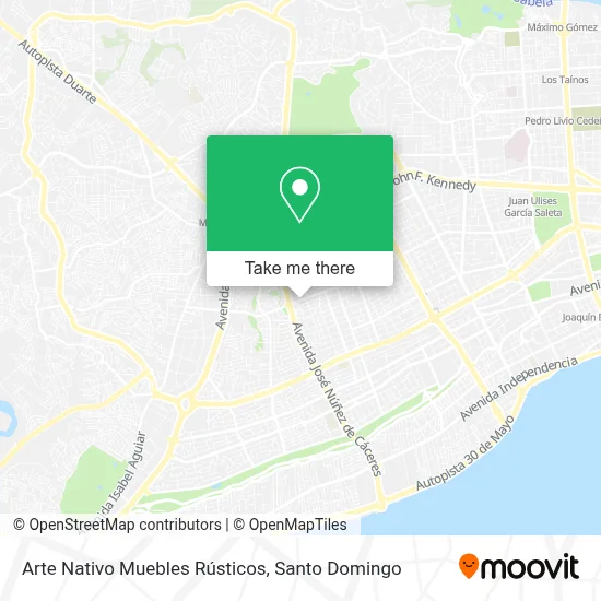 Arte Nativo Muebles Rústicos map