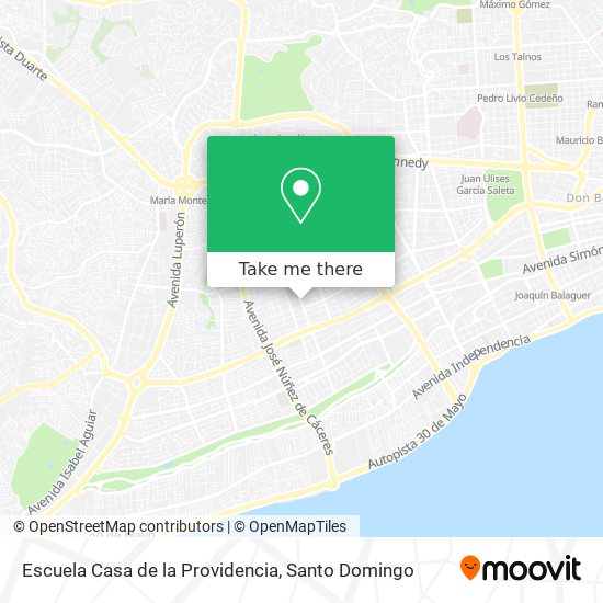 Escuela Casa de la Providencia map