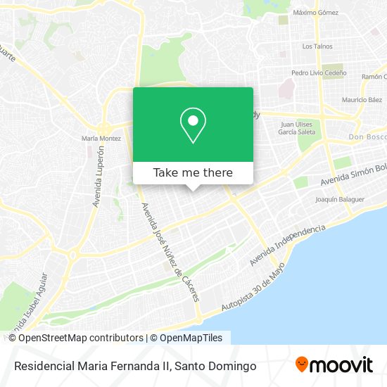 Residencial Maria Fernanda II map
