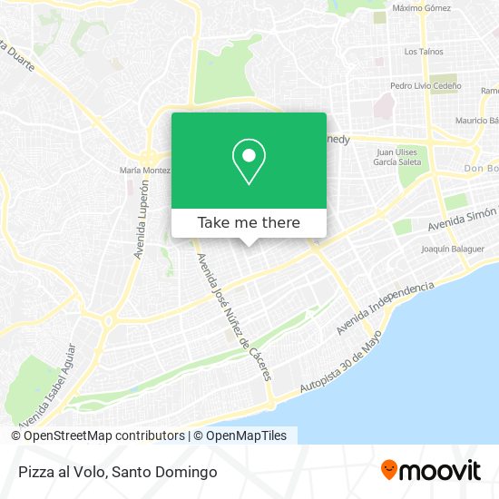 Pizza al Volo map