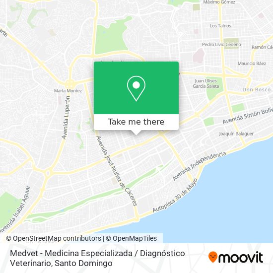 Medvet - Medicina Especializada / Diagnóstico Veterinario map