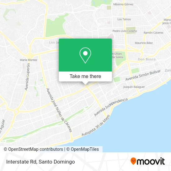 Mapa de Interstate Rd
