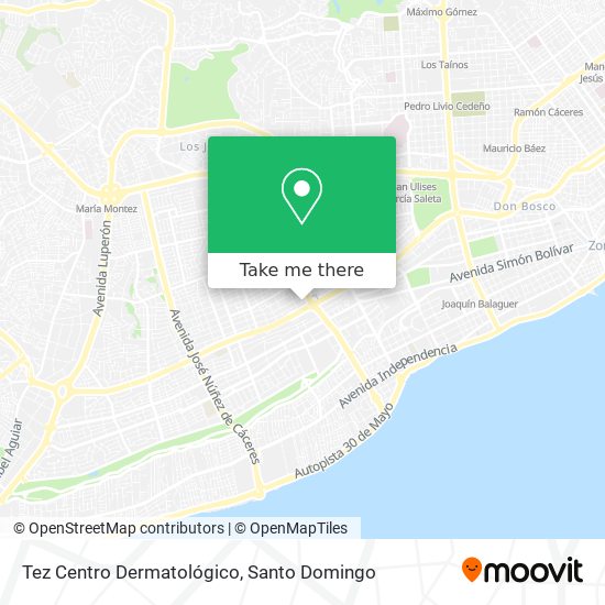 Tez Centro Dermatológico map