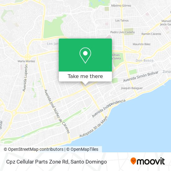 Cpz Cellular Parts Zone Rd map
