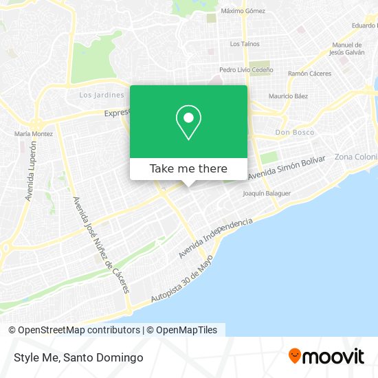 Style Me map