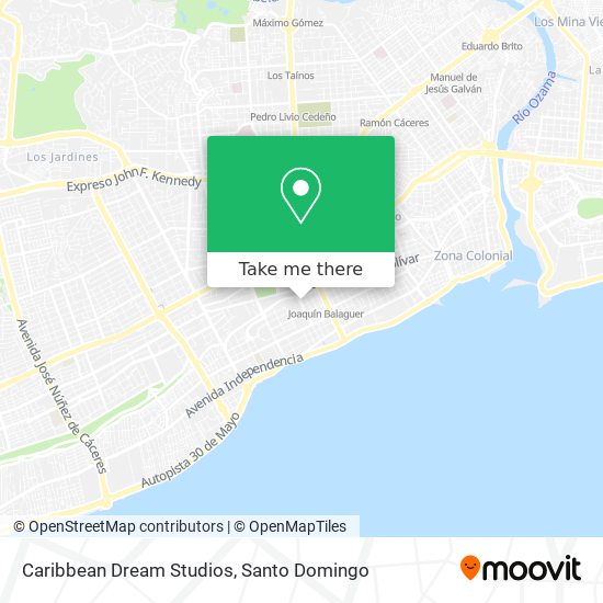 Caribbean Dream Studios map