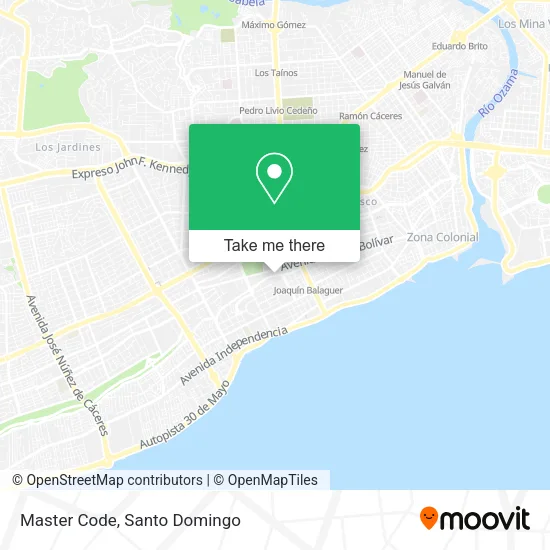 Master Code map