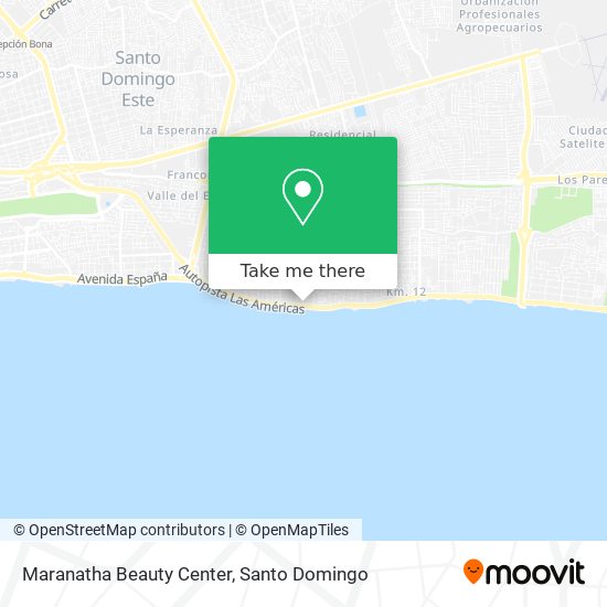 Maranatha Beauty Center map