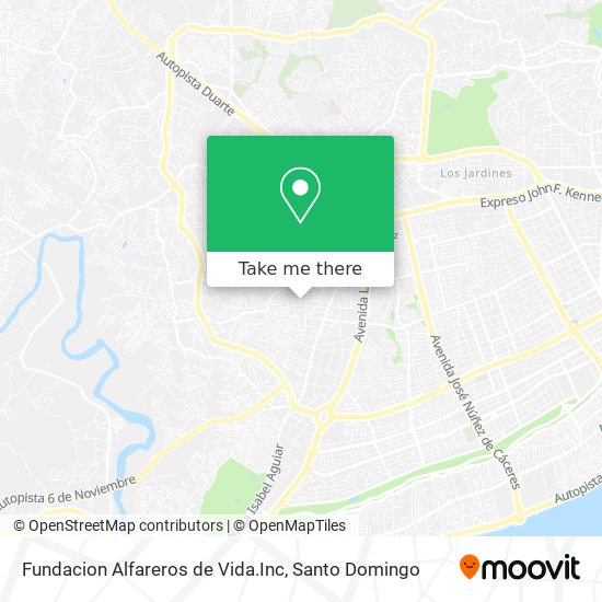 Fundacion Alfareros de Vida.Inc map