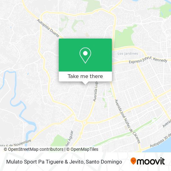 Mulato Sport Pa Tiguere & Jevito map