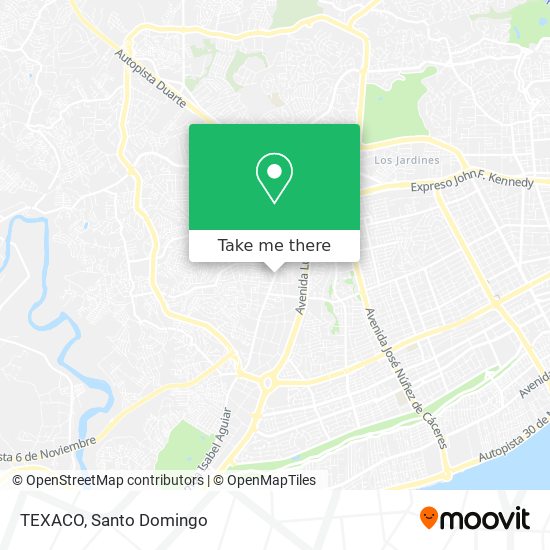 TEXACO map