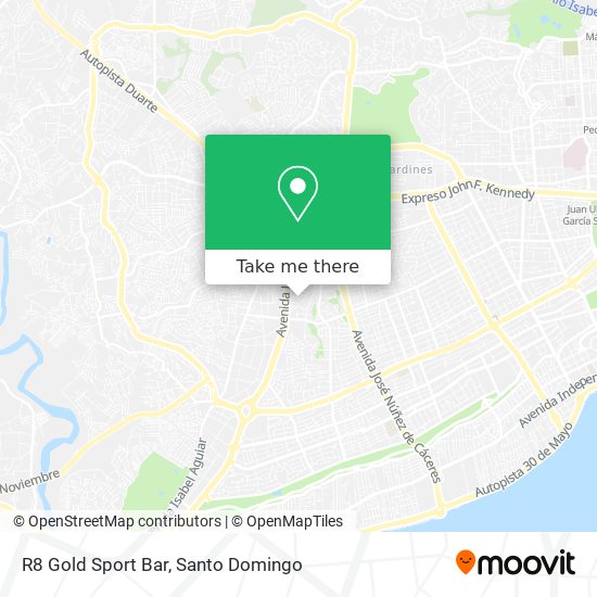 R8 Gold Sport Bar map