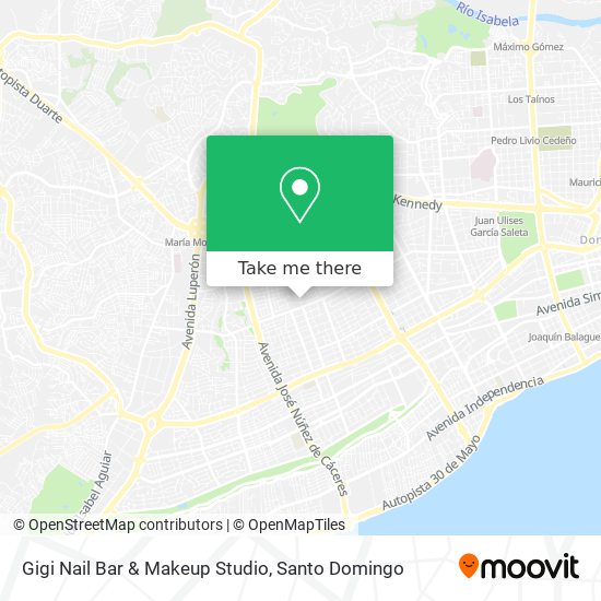 Gigi Nail Bar & Makeup Studio map