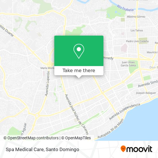 Spa Medical Care map