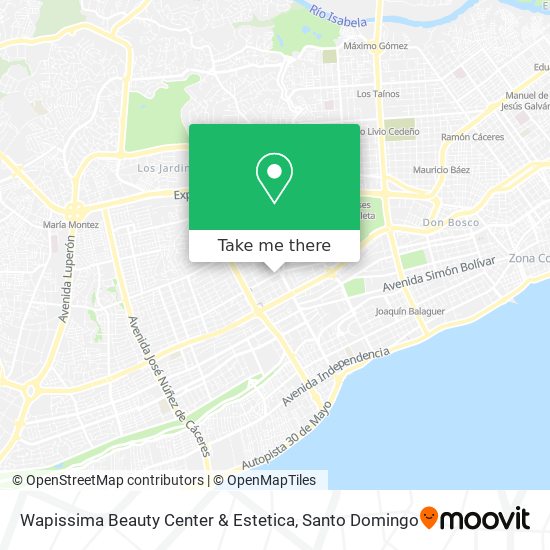 Wapissima Beauty Center & Estetica map