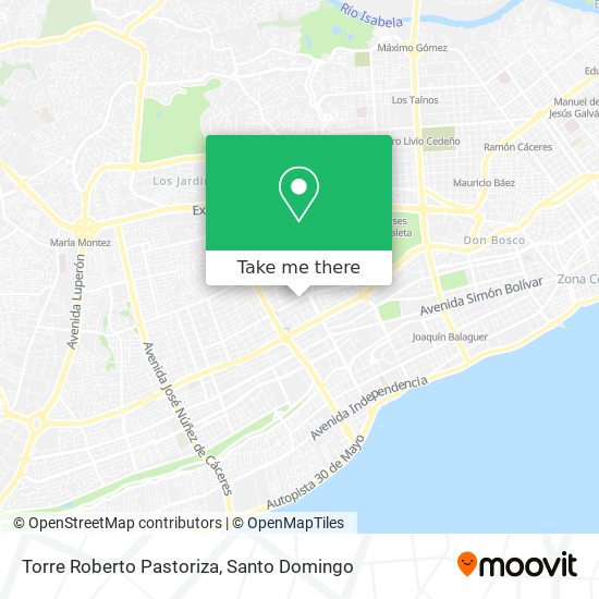 Torre Roberto Pastoriza map